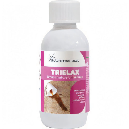 Flacone di smacchiatore sgrassatore Trielax alla trielina, 250 ml
