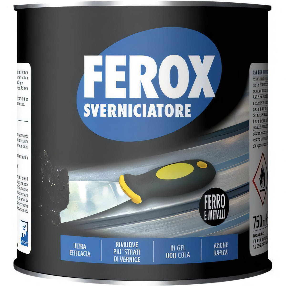 Sverniciatore Ferox Arexons per ferro, flacone 750 ml