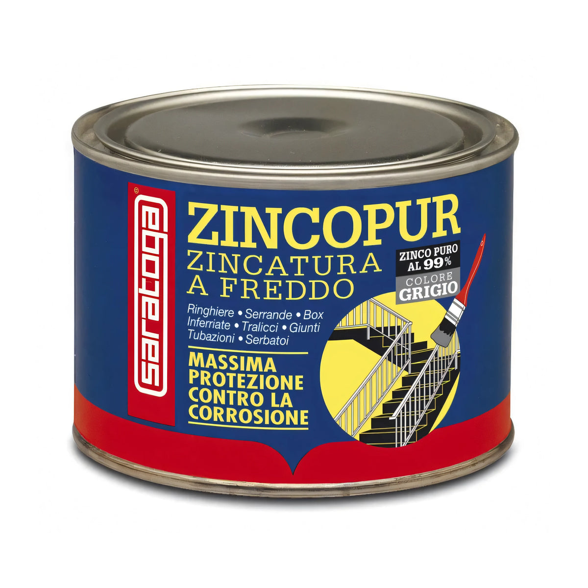 Zincopur Saratoga zincatura a freddo antiruggine 500 ml